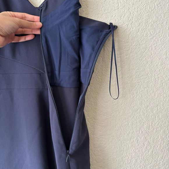 NWOT LIKELY Spaghetti Strap Straight Leg Jumpsuit in Blue - Picture 6 of 11
